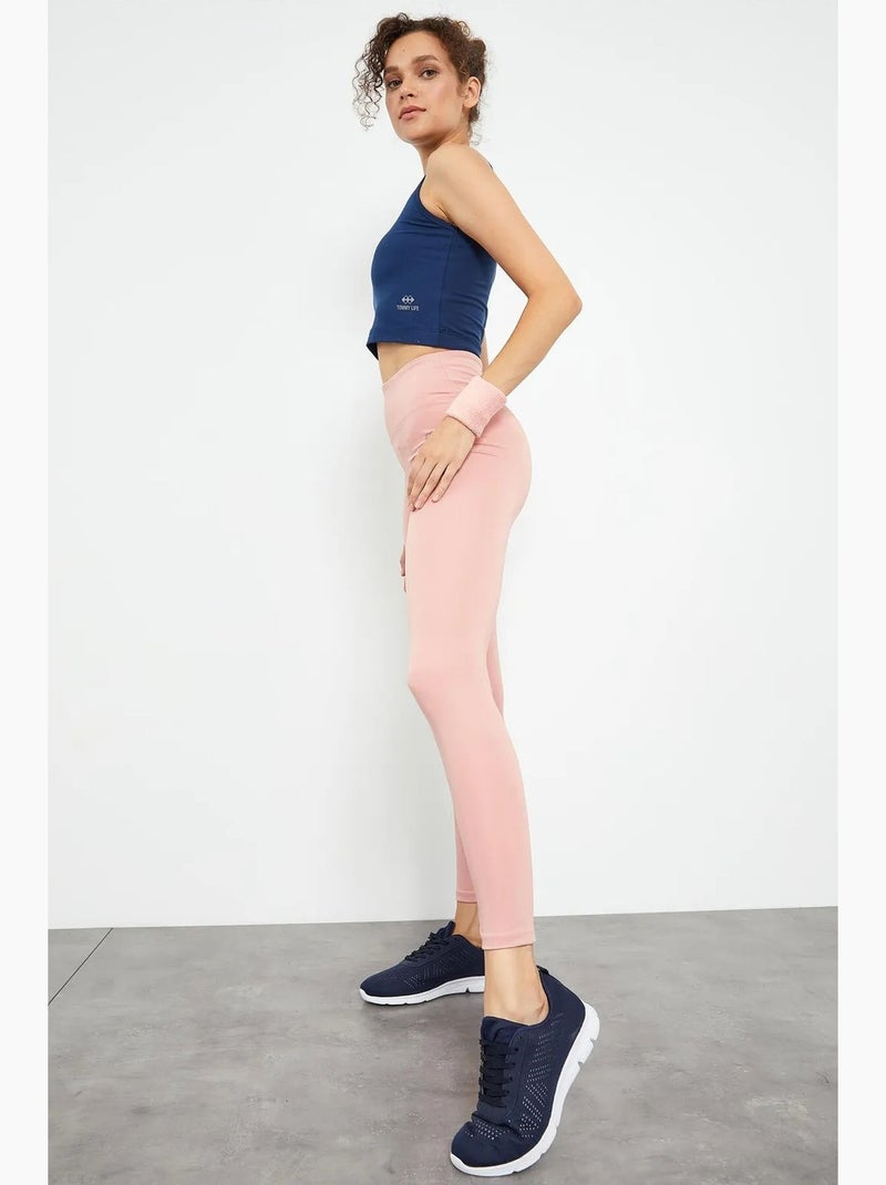 Legging slim à taille haute tommy Rose - Kiabi