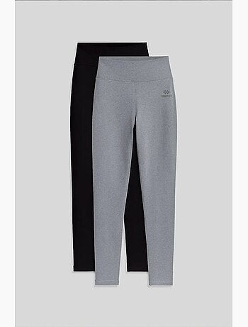 Legging slim taille haute en jersey coton-lycra tommy