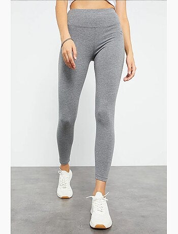 Legging slim taille haute en jersey coton-lycra tommy