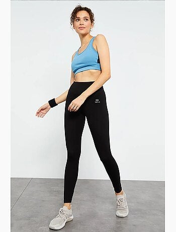Legging slim taille haute en jersey coton-lycra tommy