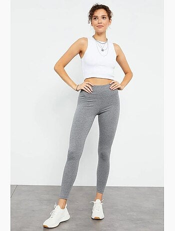Legging slim taille haute en jersey coton-lycra tommy