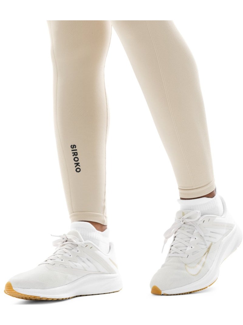 Legging sport sans couture femme fitness femme fearless Beige - Kiabi