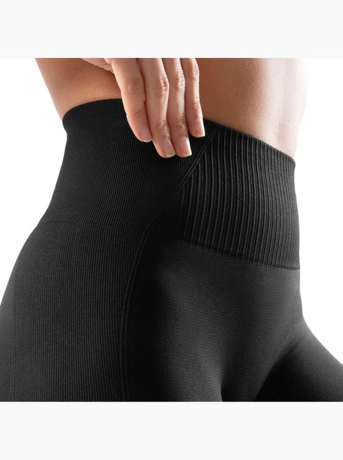 Legging sport sans couture femme fitness femme salem - Kiabi