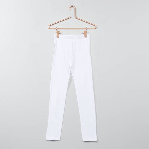 legging blanc fille