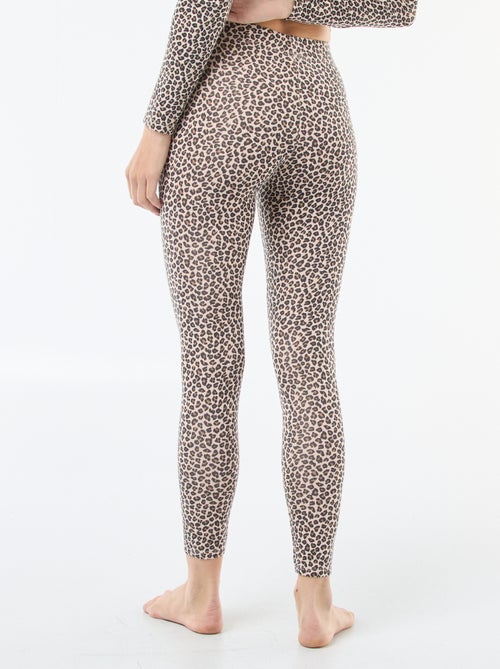 Legging stretch thermorégulateur taille élastique - Kiabi