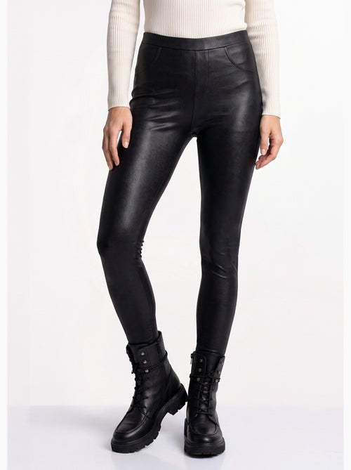 Legging taille élastiquée effet pantalon - afibel - Kiabi Legging taille élastiquée effet pantalon - afibel - Kiabi