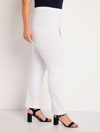 Legging taille élastiquée jersey coton - Afibel