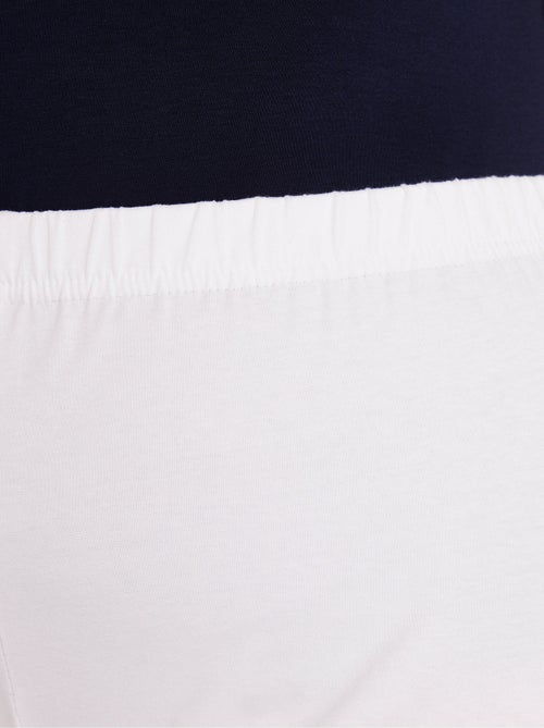 Legging taille élastiquée jersey coton - Afibel - Kiabi