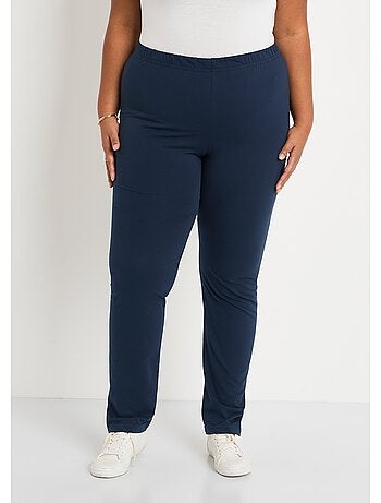 Legging taille élastiquée jersey coton - Afibel