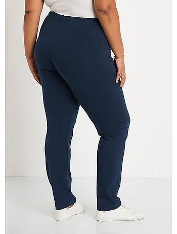 Legging taille élastiquée jersey coton - Afibel