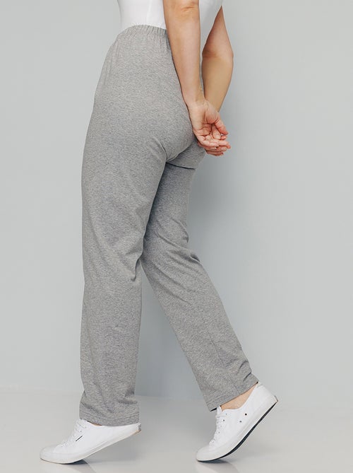 Legging taille élastiquée jersey coton - Afibel - Kiabi