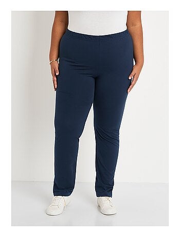 Legging taille élastiquée jersey coton
