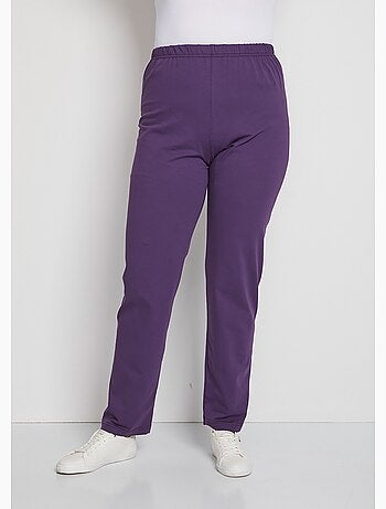 Legging taille élastiquée jersey coton