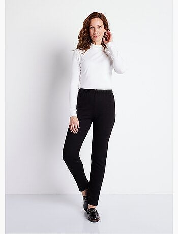 Legging taille élastiquée jersey extensible - Afibel