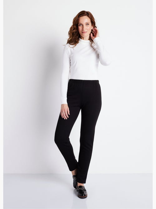 Legging taille élastiquée jersey extensible - Afibel - Kiabi