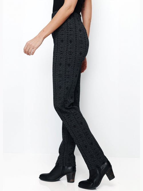 Legging taille élastiquée jersey extensible - Afibel - Kiabi