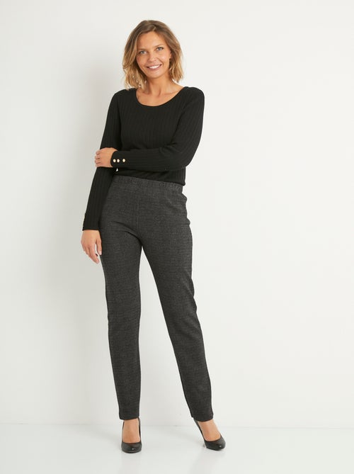 Legging taille élastiquée jersey extensible - Kiabi