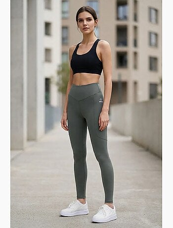 Legging taille haute à jambe fuselée tommy