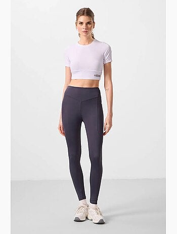 Legging taille haute à jambe fuselée tommy