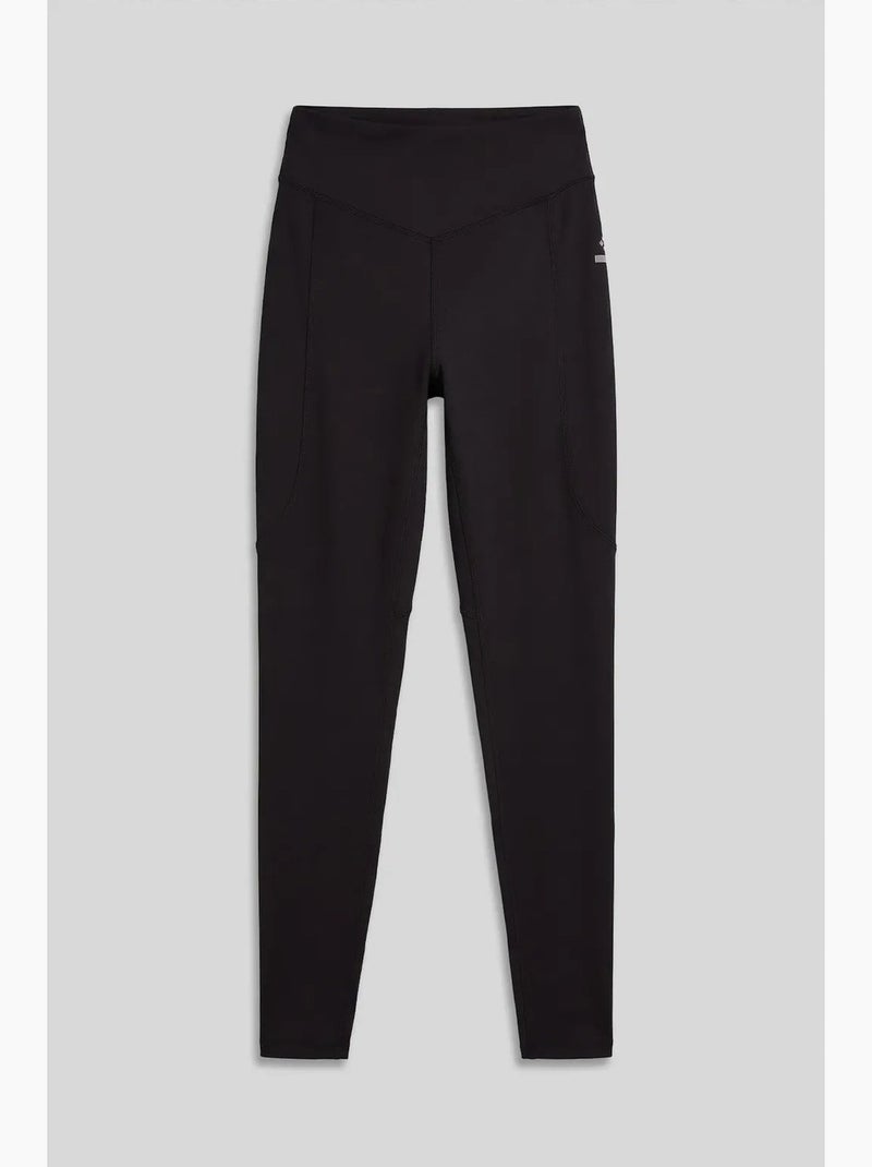 Legging taille haute à jambe fuselée tommy Noir - Kiabi