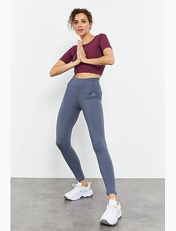 Legging taille haute en coton et élasthanne tommy