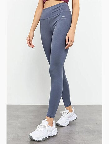 Legging taille haute en coton et élasthanne tommy