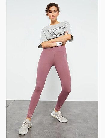 Legging taille haute en coton et élasthanne tommy