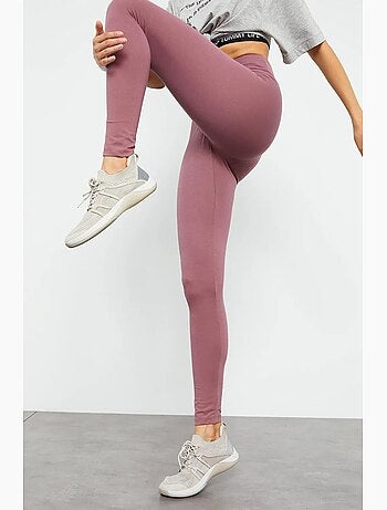 Legging taille haute en coton et élasthanne tommy