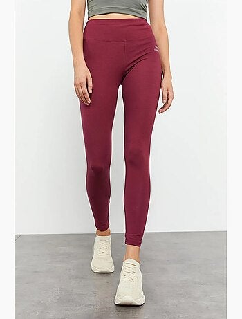 Legging taille haute en coton et élasthanne tommy