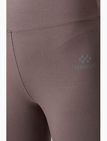Legging taille haute en coton et élasthanne tommy