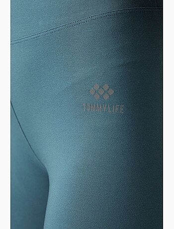Legging taille haute en coton et élasthanne tommy