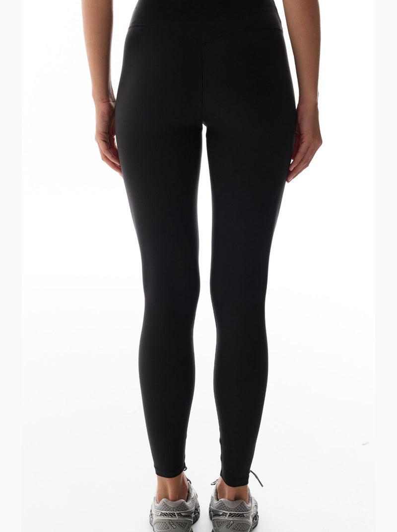 Legging taille haute soft feel penti Noir - Kiabi
