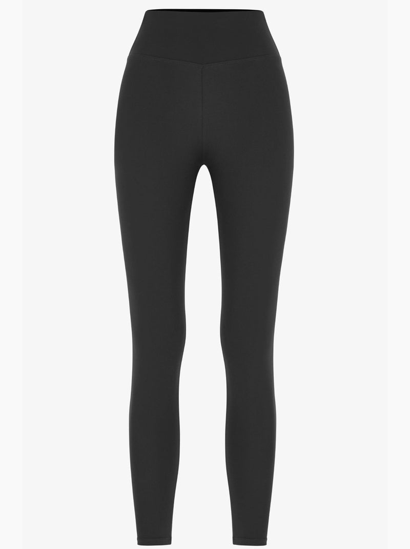 Legging taille haute soft feel penti Noir - Kiabi