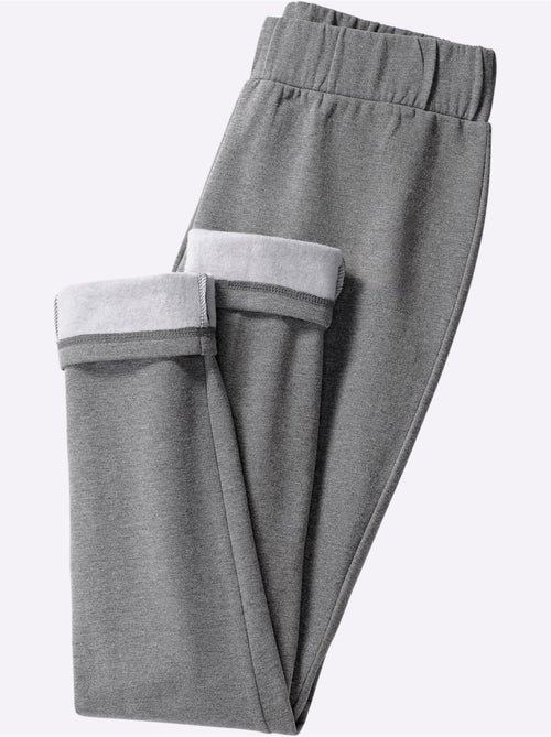Legging thermique à ceinture élastique confortable avec intérieur gratté - Taille standard - Witt - Kiabi