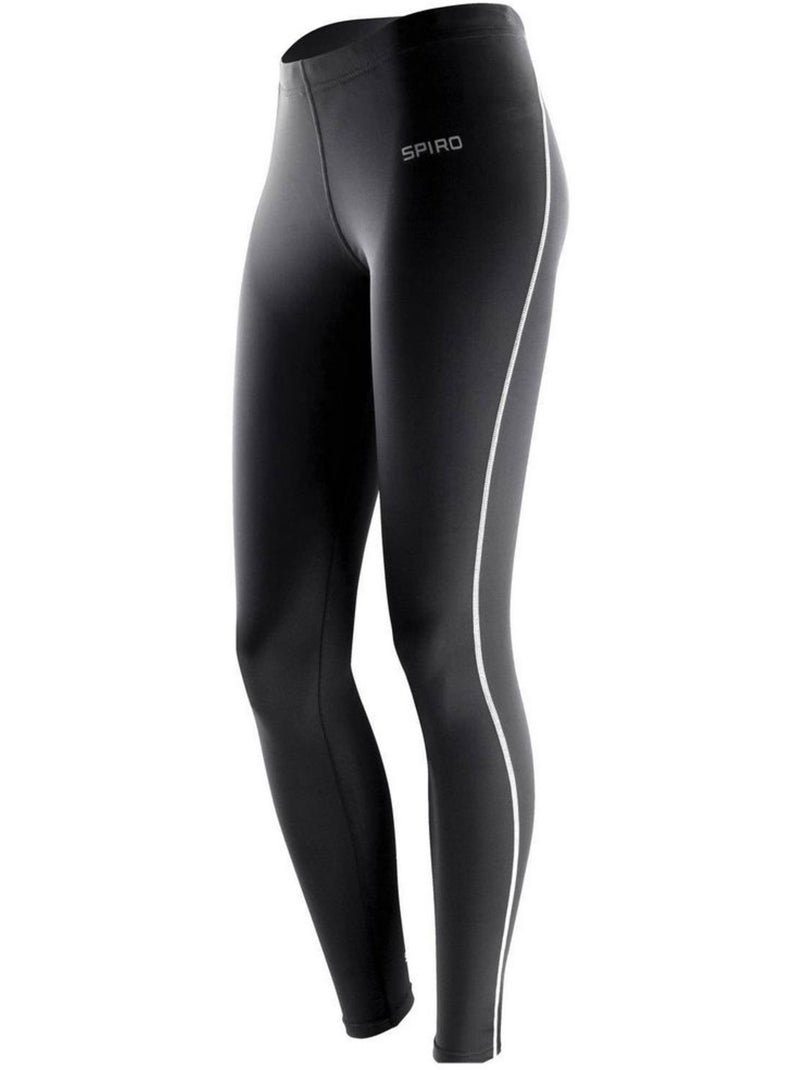 Legging thermique bodyfit - spiro Noir - Kiabi
