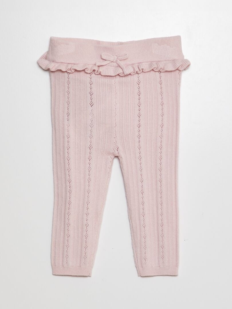 Legging Fille Vibe Gris Avec étoiles Dorées, Taille 152, Neuf ST121