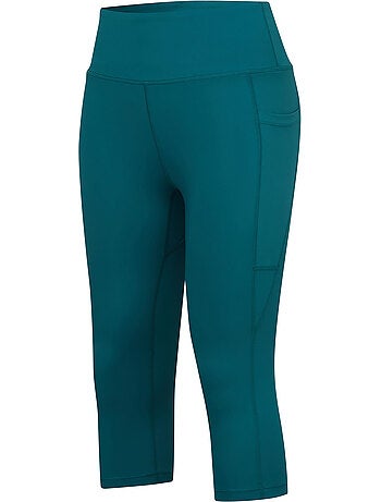 Legging ¾ uni à taille élastiquée influential - dare 2b
