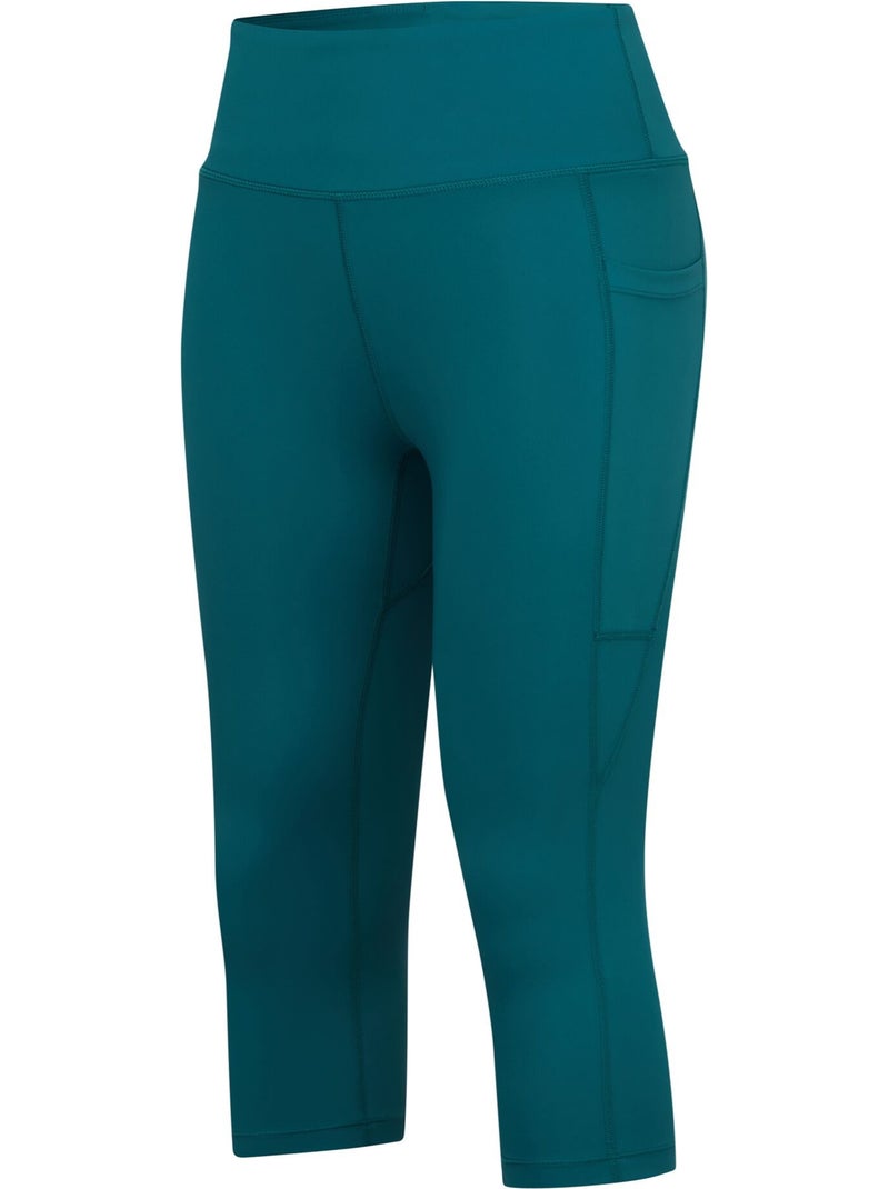 Legging ¾ uni à taille élastiquée influential - dare 2b Vert forêt - Kiabi