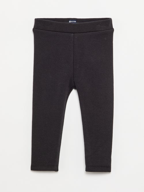 Legging uni en tricot gratté - Kiabi Legging uni en tricot gratté - Kiabi