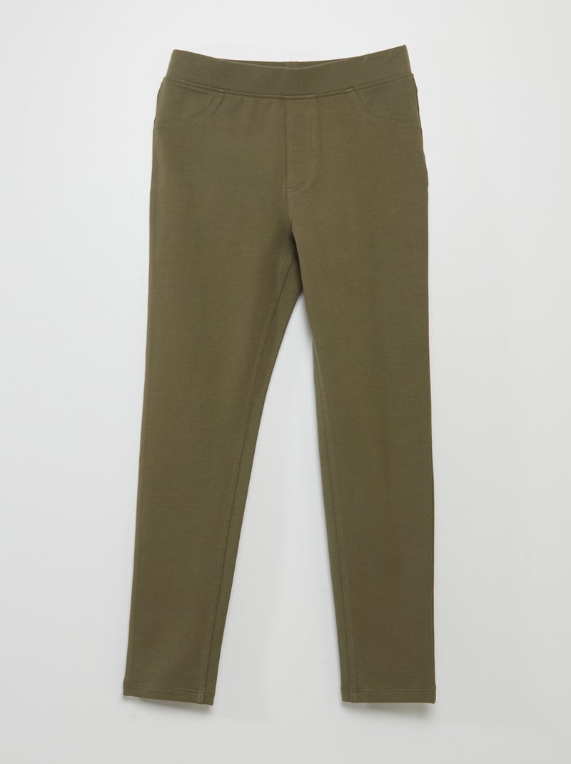 Legging uni KAKI - Kiabi