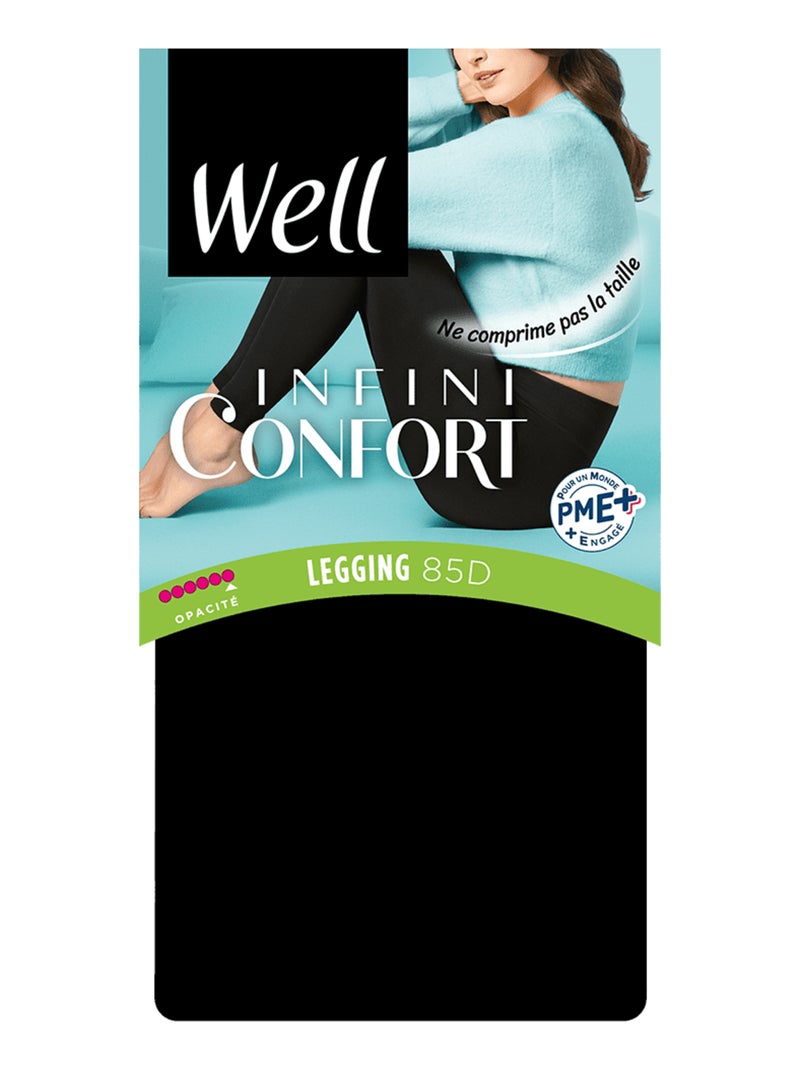 Legging WELL INFINI CONFORT Noir - Kiabi