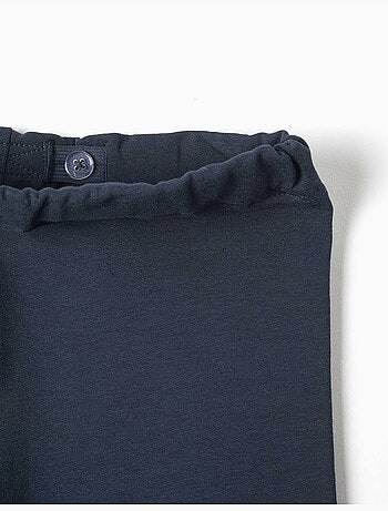 Leggings à coupe skinny en coton peigné