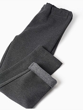 Leggings à coupe skinny en coton peigné