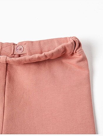 Leggings à coupe skinny en coton peigné