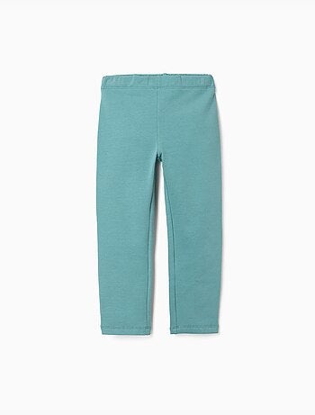 Leggings à coupe skinny en coton peigné