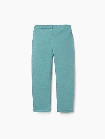 Leggings à coupe skinny en coton peigné