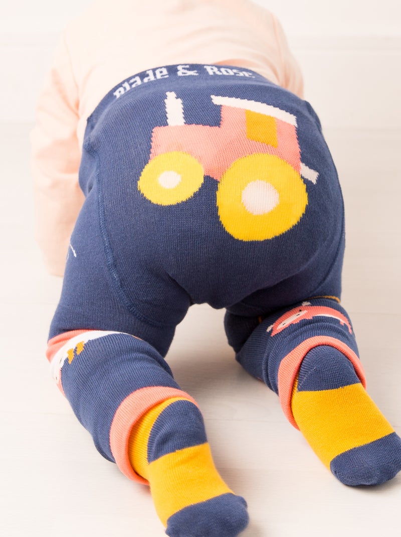 Leggings Amis de la Ferme Prairie Blade & Rose Bleu - Kiabi