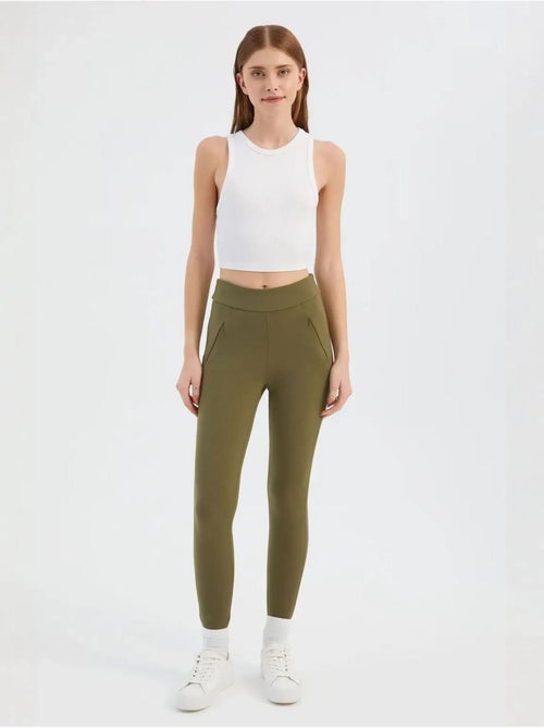 Leggings avec détail de poche - Kiabi