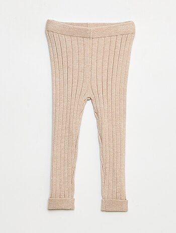 Leggings côtelés