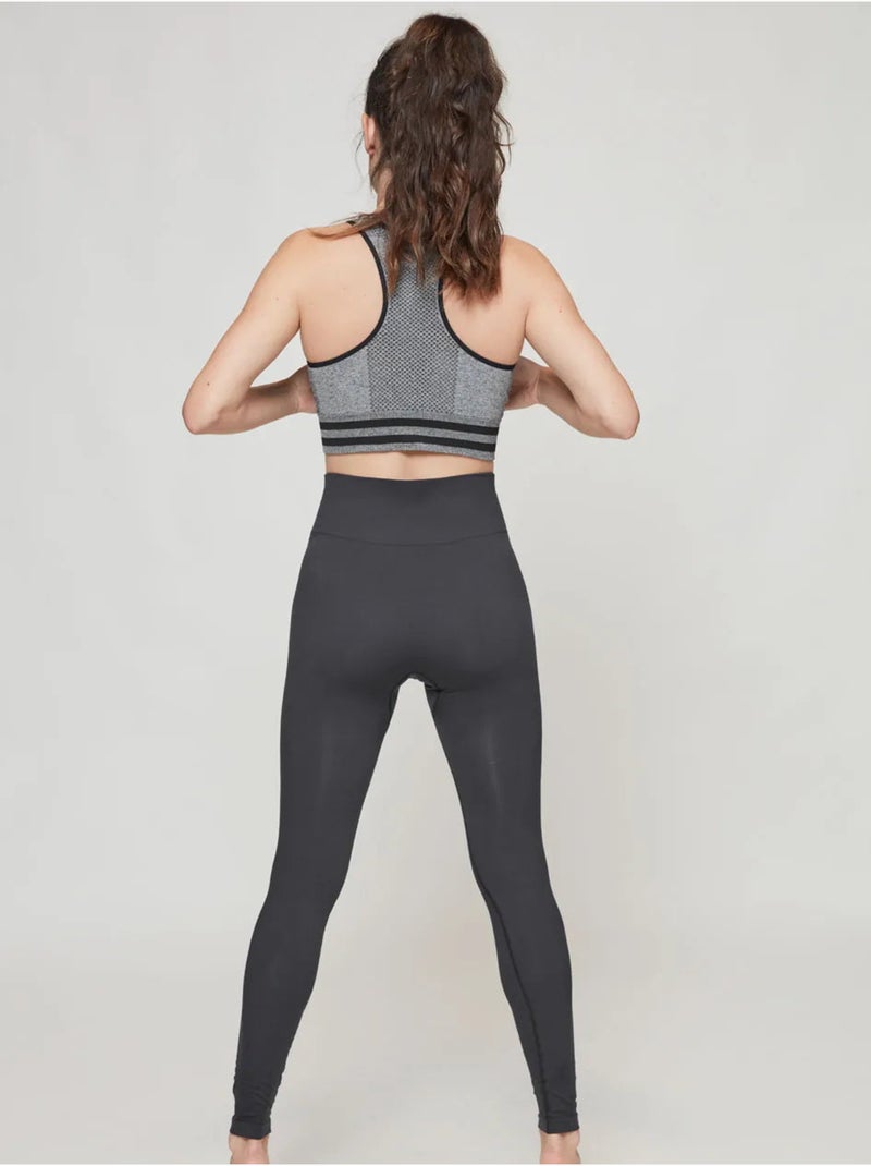 Leggings de sport haute compression Noir - Kiabi
